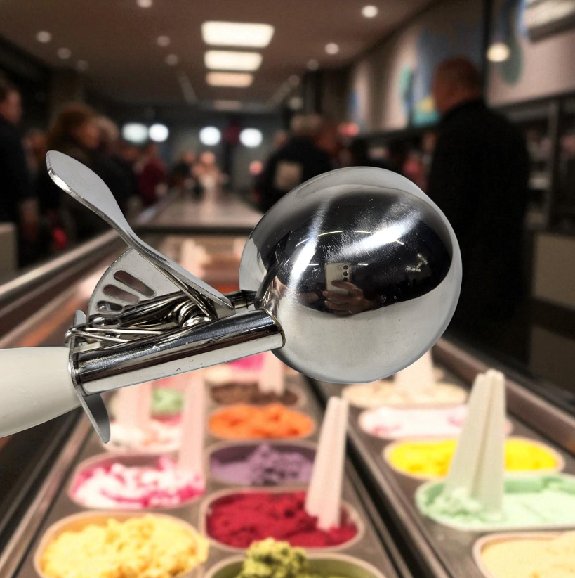 Gambar produk AXV Sendok Takar Es Krim Ice Cream Scoop Stainless Steel - AX-231