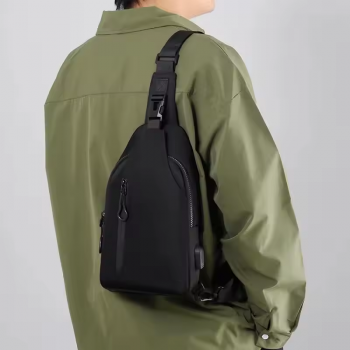 Gambar produk FMA Tas Selempang Fashion Sling Bag Pria with USB Charging Port - FM-US1