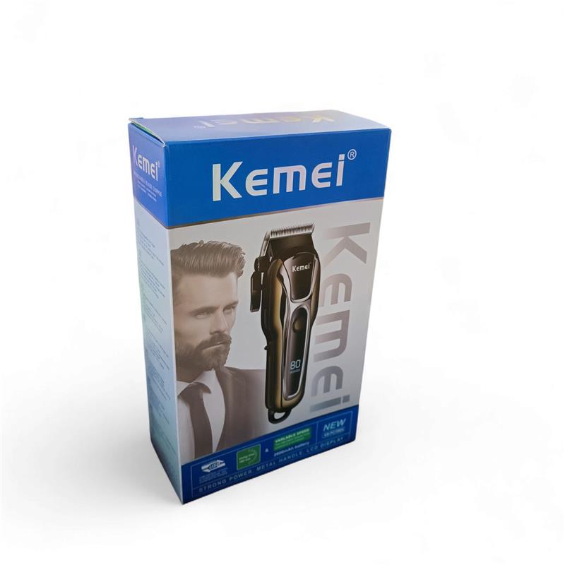 Gambar produk Kemei Alat Cukur Rambut Elektrik Hair Clipper Trimmer LCD 2000mAh - KM-PG1990A