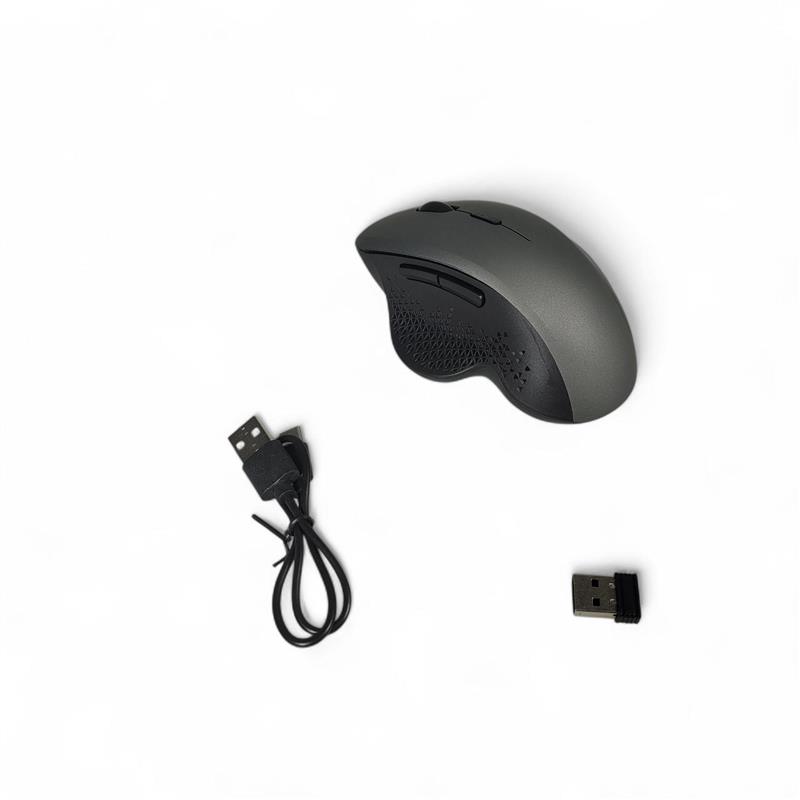 Gambar produk AIEACH Mouse Wireless Bluetooth Optical 2.4GHz Ergonomic 1600DPI - M7