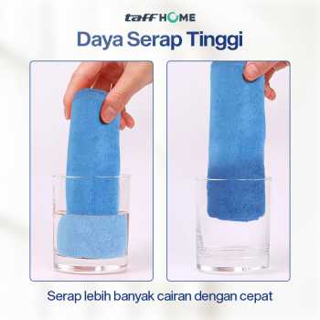 Gambar produk TaffHOME Handuk Microfiber Towel Soft Quick Dry 35x75cm - U0755