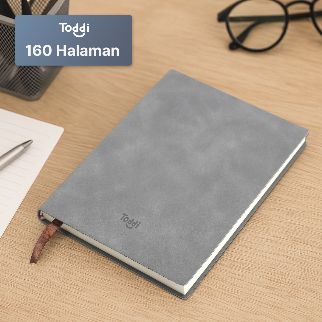 Gambar produk Toddi Buku Catatan Jurnal Notebook Cover PU Leather - DJ64-31