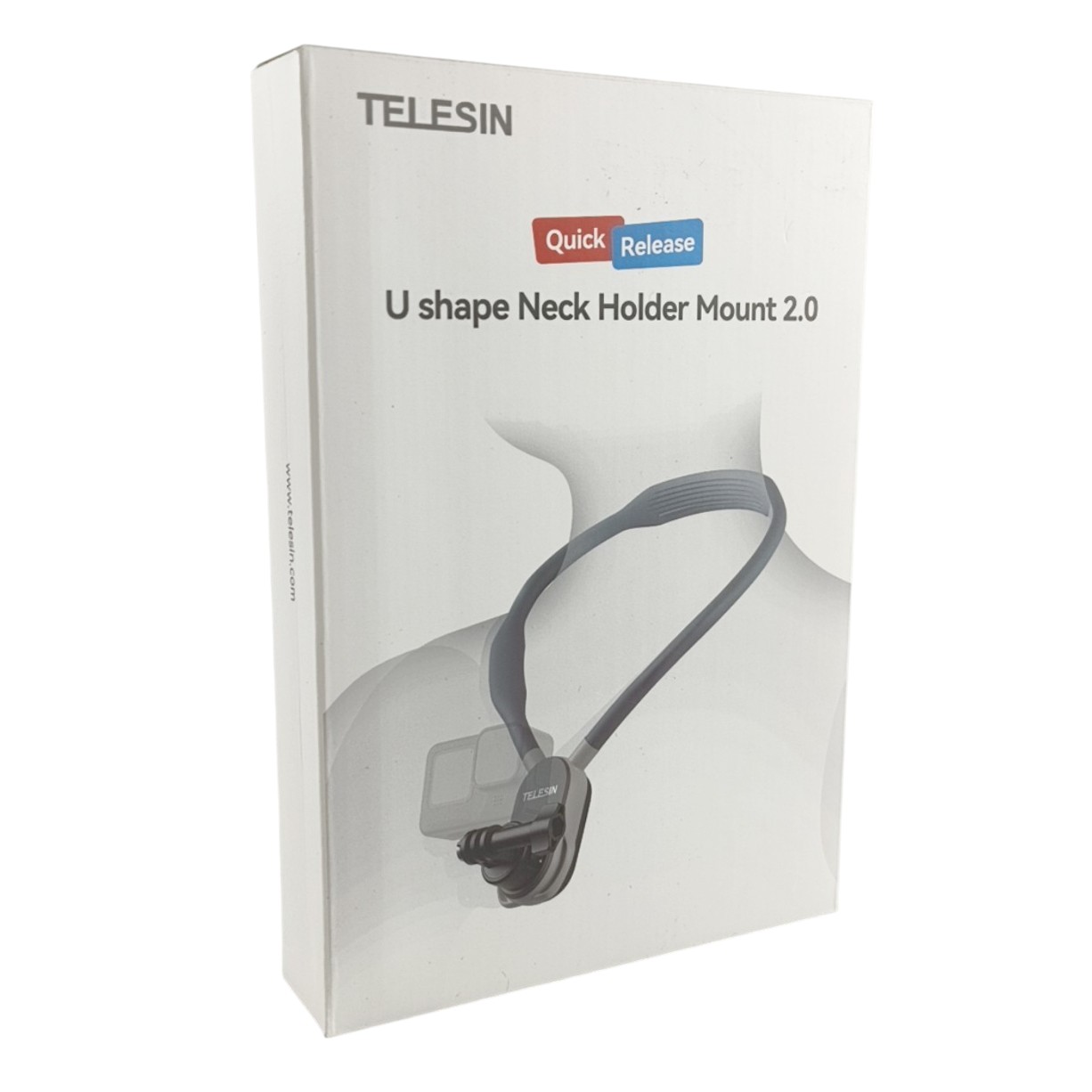 Gambar produk TELESIN Magnetic Neck Holder Mount Strap Kalung Leher GoPro Action Cam - S2-HNB-01