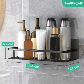 Gambar produk TaffHOME Rak Gantung Kamar Mandi Bathroom Organizer Rack Aluminium - SHR241