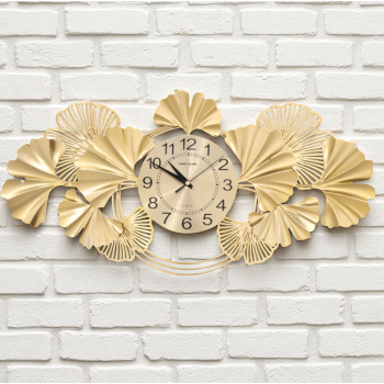 Gambar produk TaffHOME Jam Dinding Quartz Iron Luxury European Style Clock 60cm - 29224