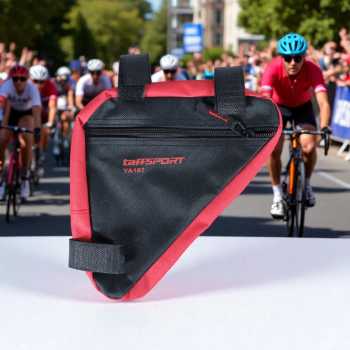 Gambar produk TaffSPORT Tas Sepeda Segitiga Nilon Waterproof - YA187