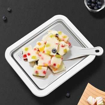 Aokiji Wadah Pembuat Es Krim Yogurt Fried Ice Maker 22.5x17.5cm - INU156