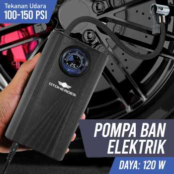Gambar produk OTOHEROES Pompa Ban Elektrik Wired Tire Inflator 120W Wired Version - SCK619-1