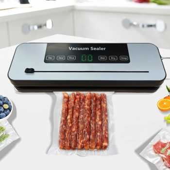 HYAN Alat Vakum Makanan Vacuum Sealer Wet and Dry Seal Machine 65 kPa - 98366