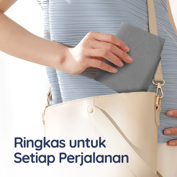 Gambar produk Bantal Leher Travel Angin Ergonomis U-Shaped Inflatable Neck Pillow