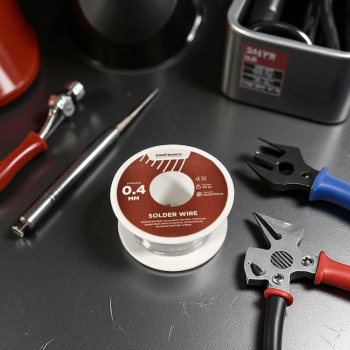 Gambar produk Taffware Kawat Timah Solder Sn30/Pb70 50gr 0.4mm