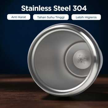 Gambar produk ANY Botol Minum Termos Coffee Tea Tumbler Bottle Stainless Steel 510ml - AN5