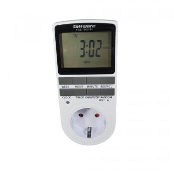 Gambar produk Taffware Stop Kontak Programmable Timer Switch 10 Program 230V/16A - KWE-TM02-EU