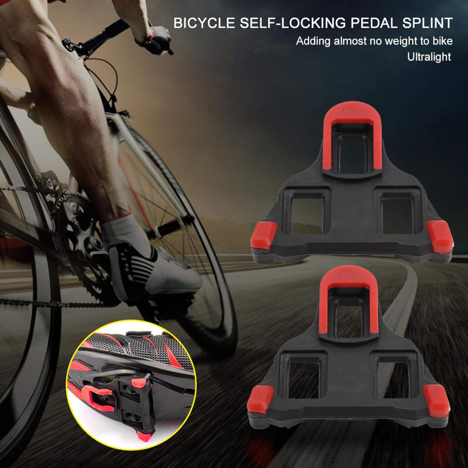 Gambar produk Wellgo Cleat Road Pedal Sepeda Self Locking for Shimano SM-SH11 SPD-L