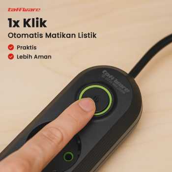 Gambar produk Taffware Stop Kontak USB Port EU Plug 10A 110-250V 2500W 3 Lubang - QL-1071U / QL-1072U