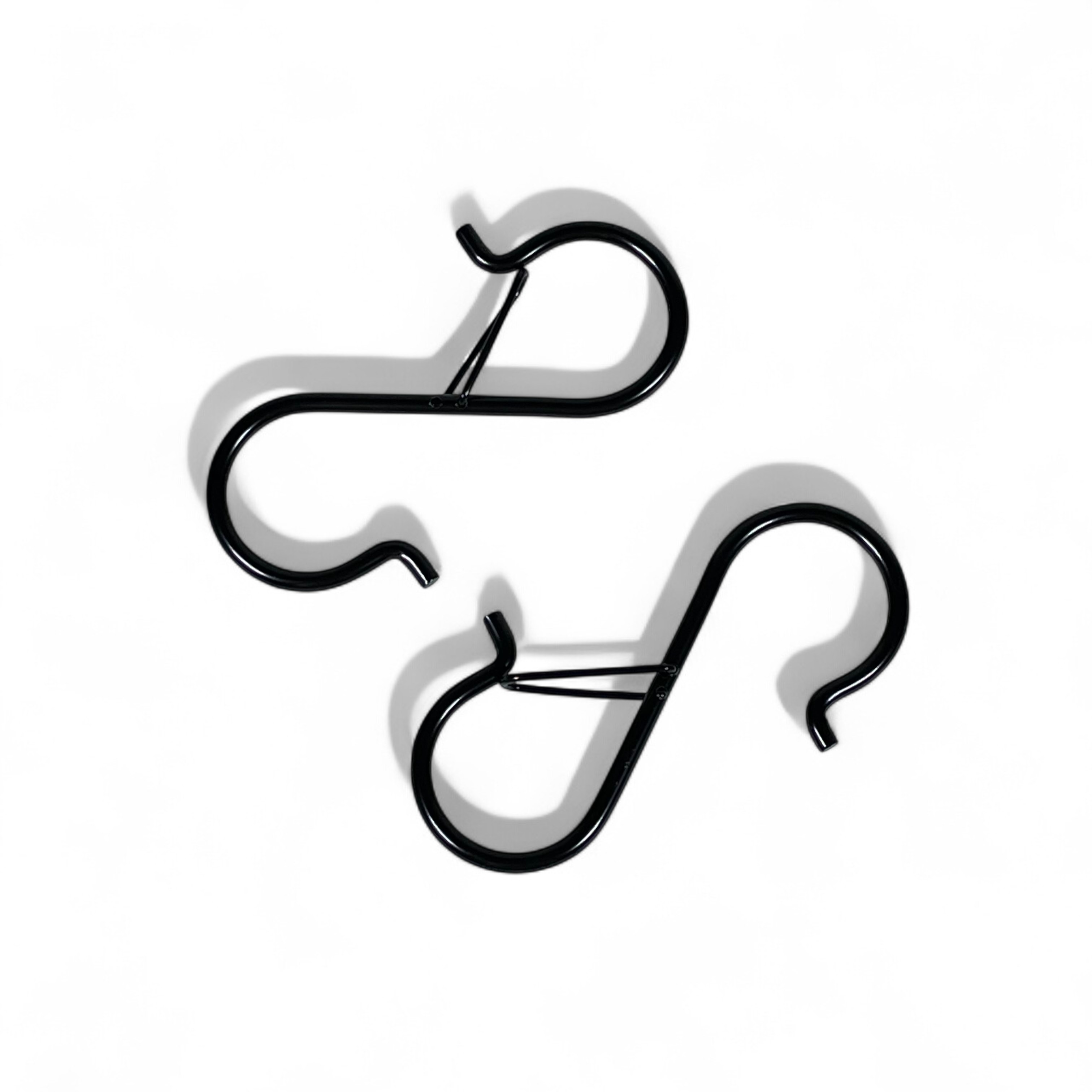 Gambar produk Januel Hanger Gantungan S Stainless Steel Hook With Buckle 10 PCS - Jn18