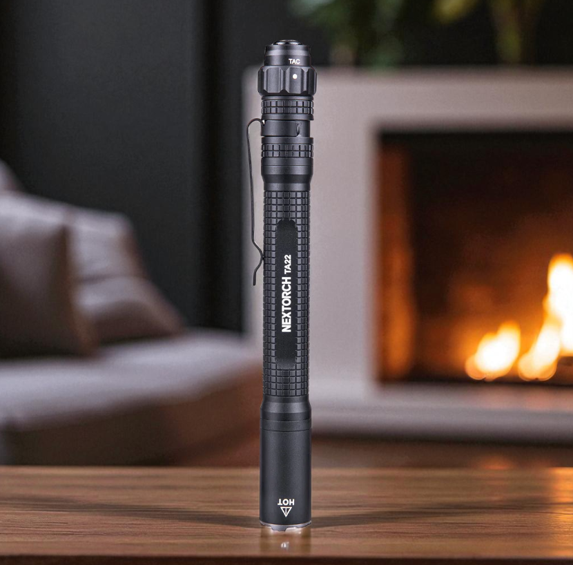 Gambar produk NEXTORCH Lampu Senter LED Mini Penlight Tactical USB Type C 850 Lumens - TA22