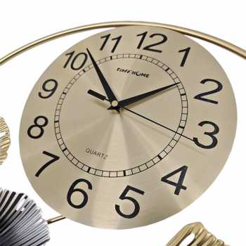 Gambar produk TaffHOME Jam Dinding Quartz Luxury European Style Jiali Movement 85cm - 2281C