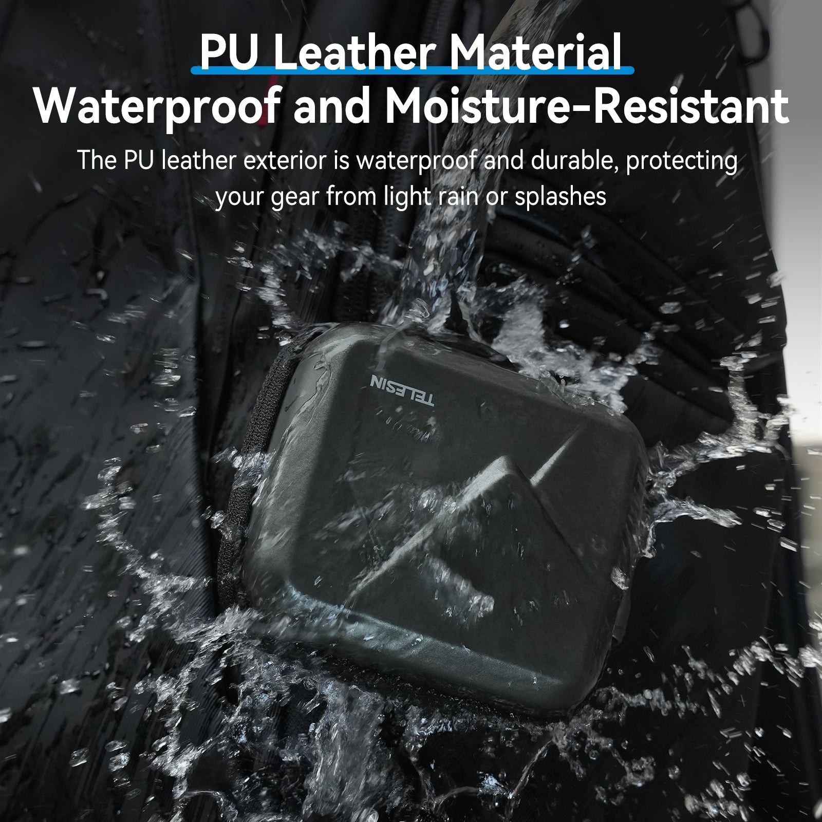 Gambar produk TELESIN Tas Kamera GoPro Hero Action Camera Bag Hard Shell Waterproof - S6-PRC-07