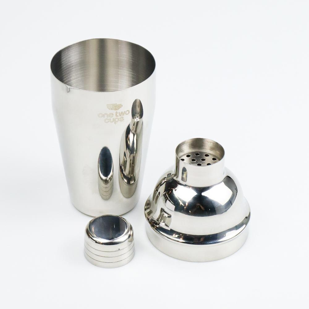 Gambar produk One Two Cups Cocktail Shaker Bartender Boston Style Stainless Steel 750ml - JJ6