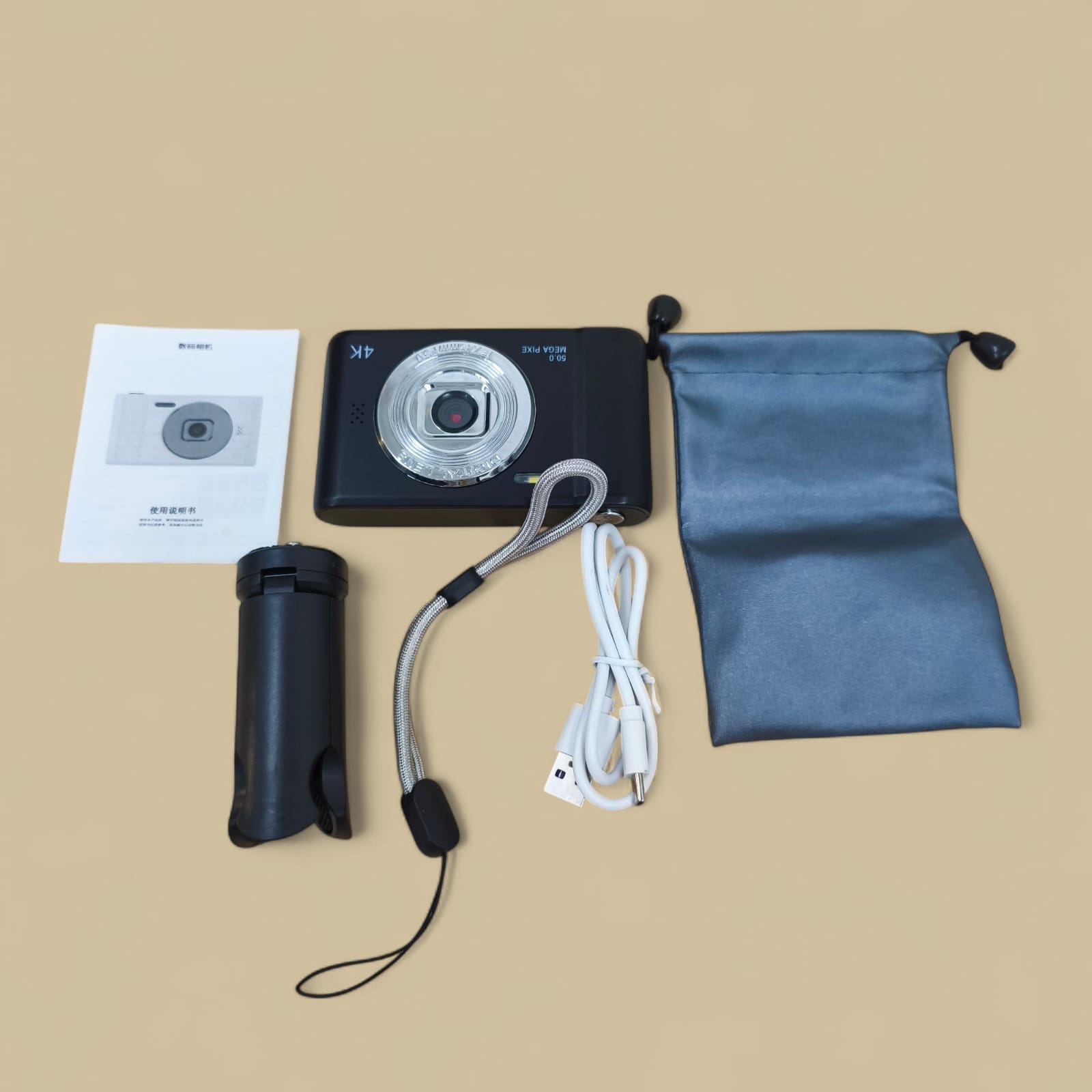 Gambar produk JOCESTYLE Kamera Digital Pocket Camera 4K FHD 8X Zoom 50MP - JC450