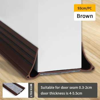 DTIAO Lis Pintu Penghalang Debu Serangga Under Door Seal Strip 93cm - DT4I