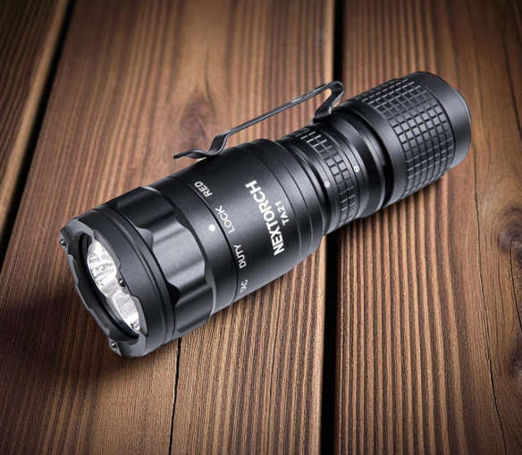 Gambar produk NEXTORCH Lampu Senter LED Mini Bright Tactical USB Type C 1300 Lumens - TA21 SET
