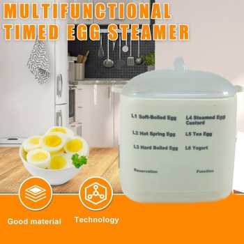 GUESMI Alat Rebus Telur Elektrik 4 Slot 6 Preset Mode Egg Boiler - SJ-200