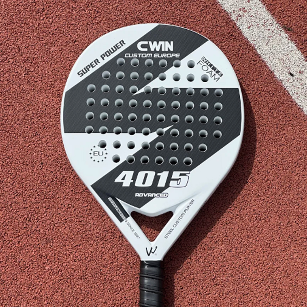 Gambar produk CAMEWIN Raket Padel Teardrop Carbon Glass Fiber 3.8cm Thickness 360g - 4015
