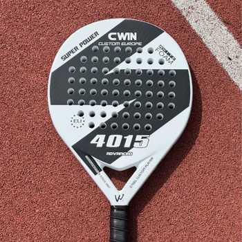 CAMEWIN Raket Padel Teardrop Carbon Glass Fiber 3.8cm Thickness 360g - 4015