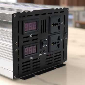 Gambar produk Taffware Power Inverter Mobil Pure Sine Wave DC 48V to AC 220V 6000W - NBQ6000W