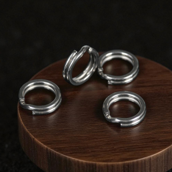 TaffSPORT Cincin Konektor Umpan Pancing Split Ring 200PCS - LSH01