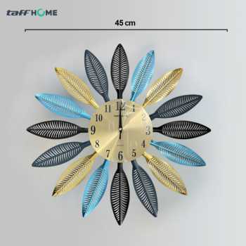 Gambar produk TaffHOME Jam Dinding Besi Elegan Eropa Silent Movement 45cm - WM-5