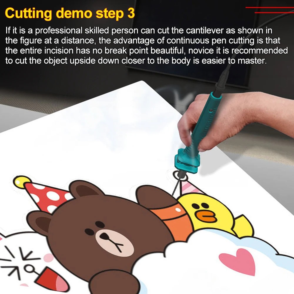 Gambar produk LightSaber Pemotong Styrofoam Polystyrene Cutting Machine 36 W 15cm - INU153