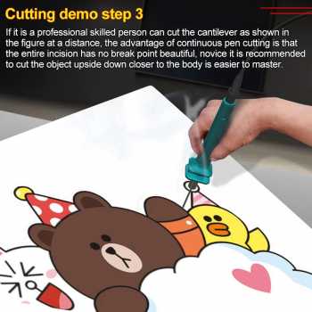 Gambar produk LightSaber Pemotong Styrofoam Polystyrene Cutting Machine 36 W 15cm - INU153
