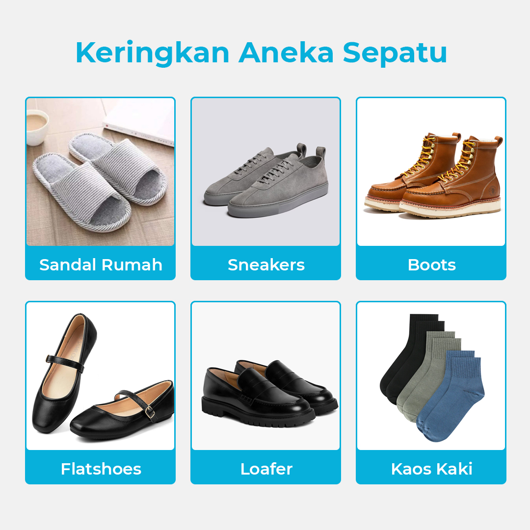Gambar produk Taffware Pengering Sepatu Elektrik Shoes Dryer 10W 220V EU Plug - TPS2