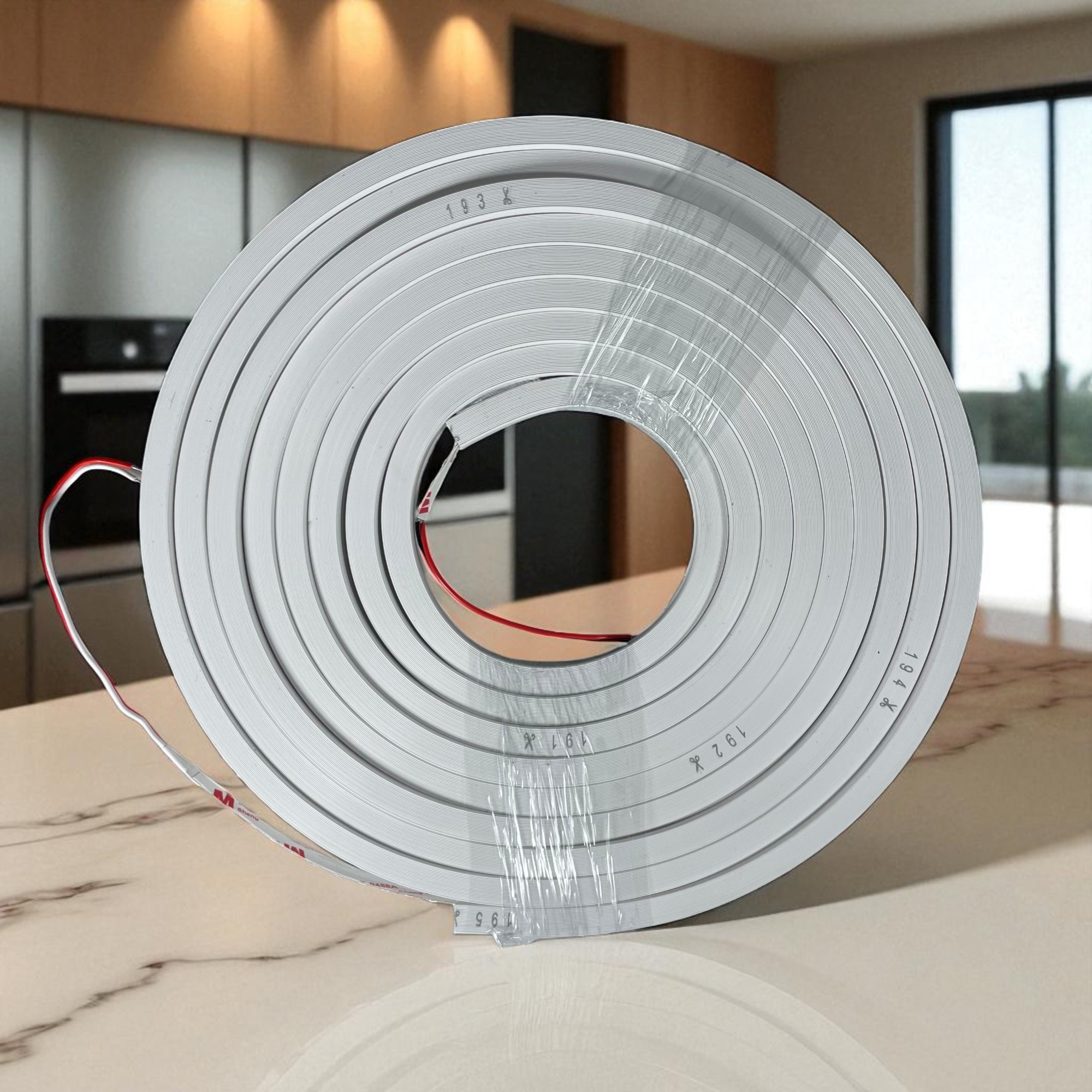 Gambar produk XNBADA Lampu LED Strip Flexible 120 LED Waterproof Natural White 5M 10mm - XNB5NW