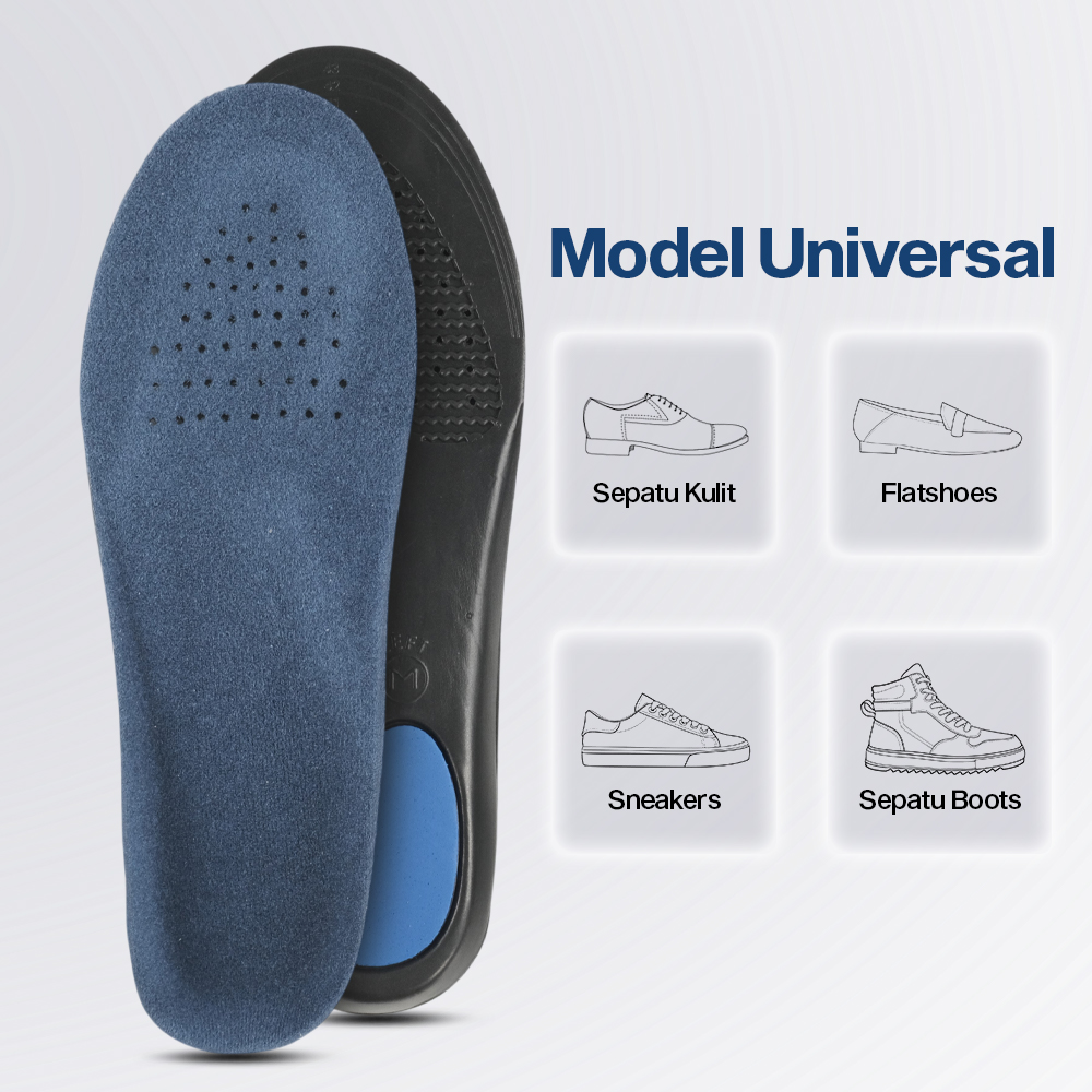 Gambar produk Insole Sepatu Alas Kaki Orthopedic EVA Flatfoot Massage 41-43 - E003