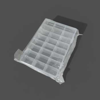 Gambar produk SQUARE Kotak Penyimpanan Multifungsi Adjustable Grid Box 24 Slot - J24D