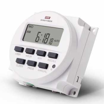 Gambar produk SINOTIMER Programmable Digital Timer Switch Relay 16 Program 220V/16A - TM618N-2