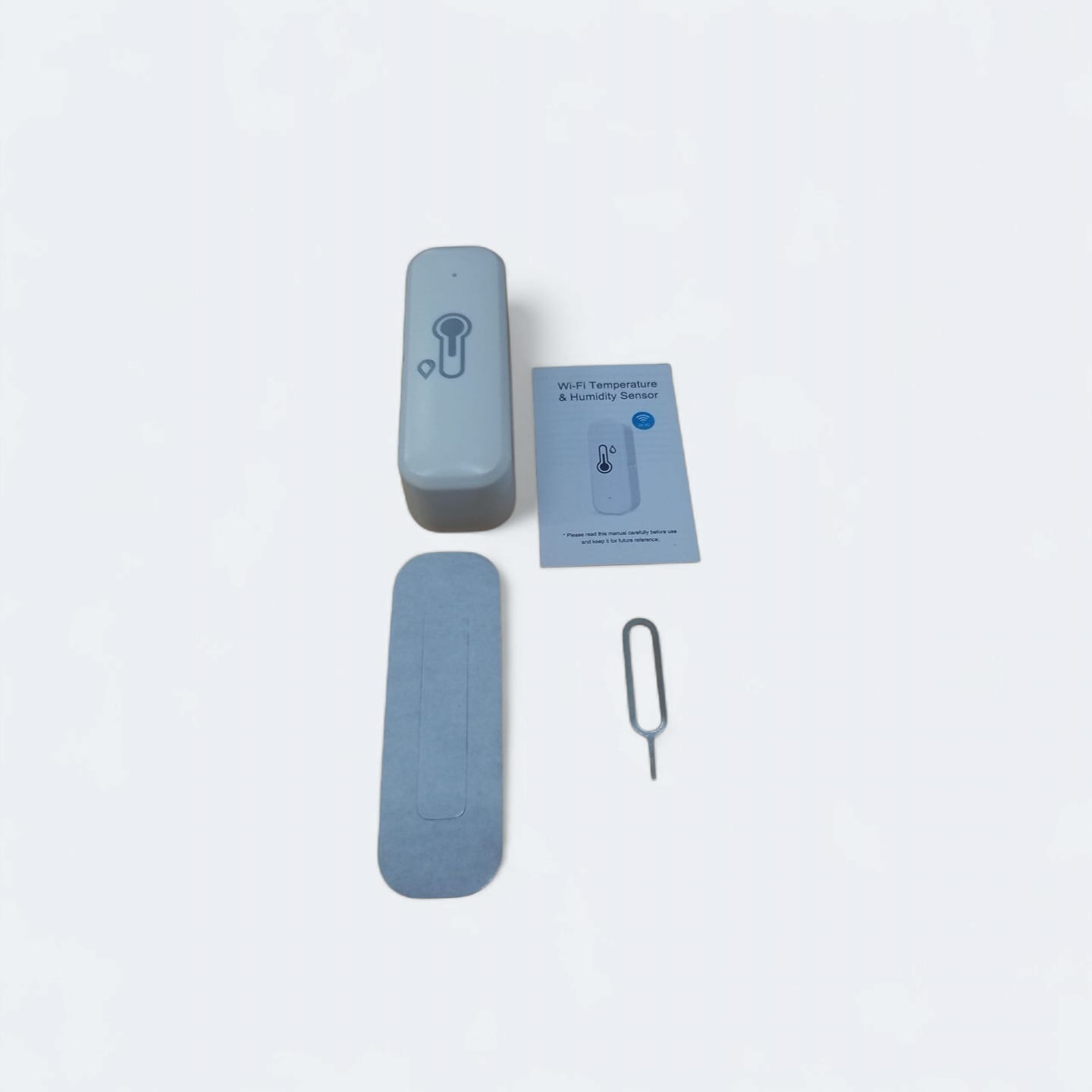 Gambar produk Smart Temperature Humidity Sensor Hygrometer Real Time Wifi Tuya Apps Wifi - TH01