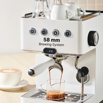 Gambar produk Gemilai Mesin Kopi Espresso Coffee Maker Frothing 15 Bar 1450W 1.7L - CRM3005