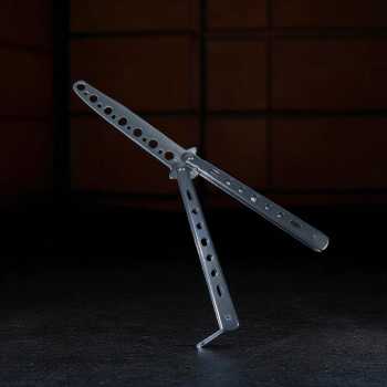 Gambar produk Tian Sen Pisau Lipat Training Balisong Portable Knife - TS01