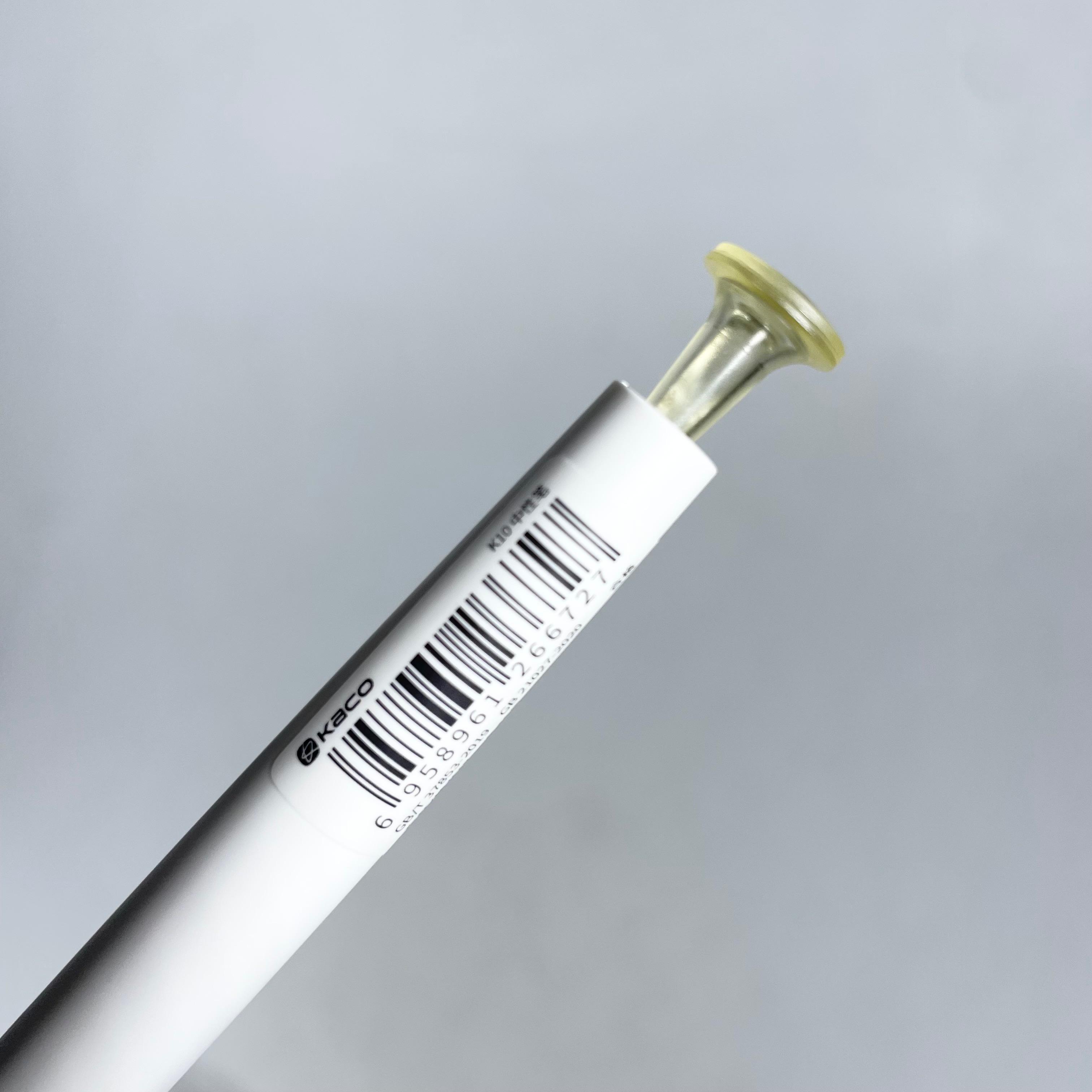 Gambar produk Kaco Pena Pulpen Gel 0.45mm Dual Ballpoint Quick Dry Black Ink 1 PCS - K10