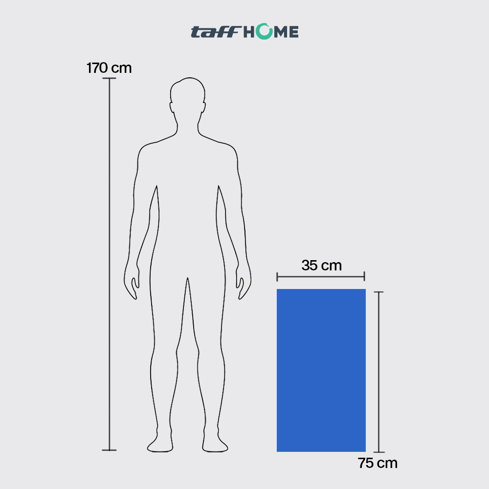 Gambar produk TaffHOME Handuk Microfiber Towel Soft Quick Dry 35x75cm - U0755