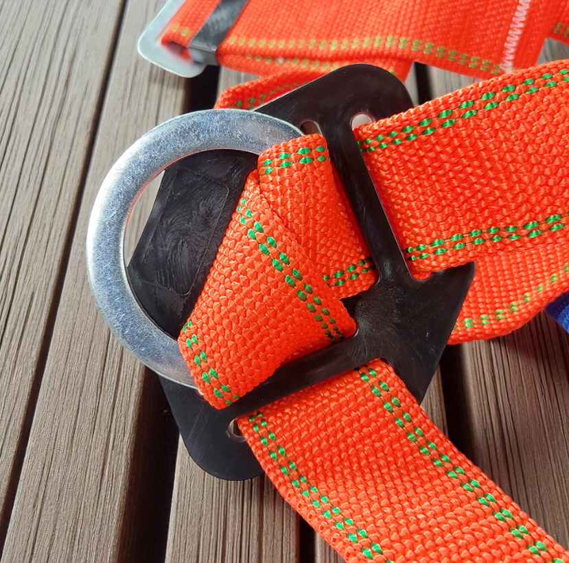 Gambar produk DAQUAN Safety Full Body Harness Five Point Construction Double Hook Tali 3M - S-3M