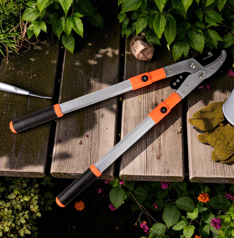 Gambar produk KNIFEZER Gunting Ranting Telescopic Garden Pruning Shear Scissors - 2026