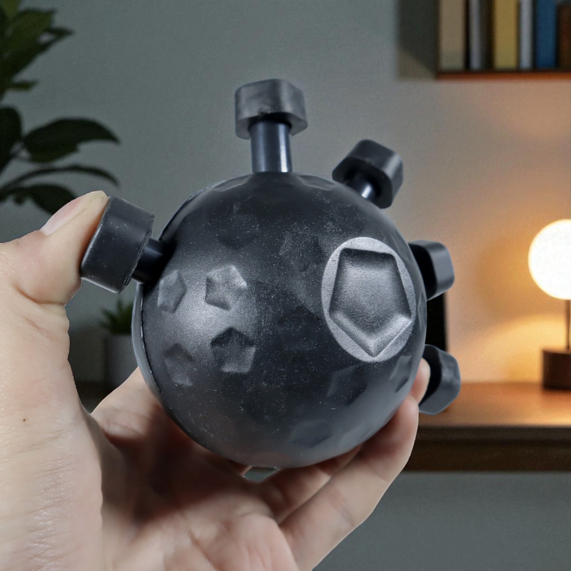 Gambar produk WORMN Alat Latihan Jari Tangan Hand Grip Exercise Balls Sphere Finger - JY-8819