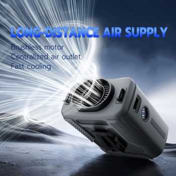 Gambar produk MIRIBI Kipas Angin Pinggang Portable Waist Fan 5 Speed 6000mAh - YZ-Y14