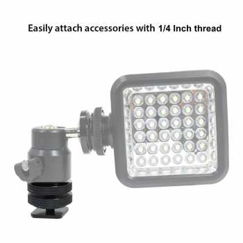 Gambar produk CAMVATE Tripod Screw Hot Shoe Kamera DSLR 1/4 Thread - HS7